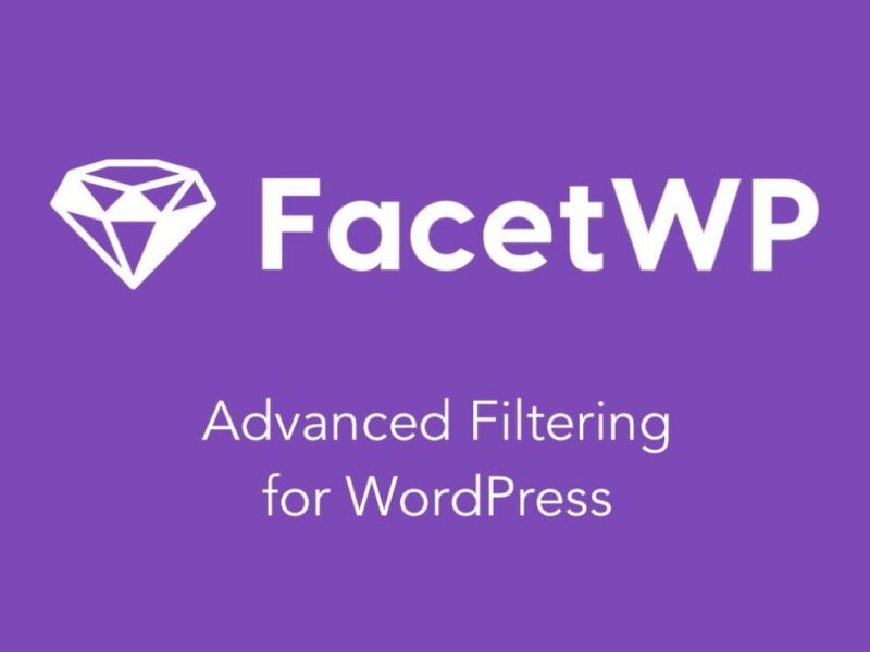 FacetWP Advanced Filtering Plugin for WordPress 4.2.1 GPL Download