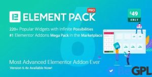 Element Pack Pro v7.7.5 Addons for Elementor Download
